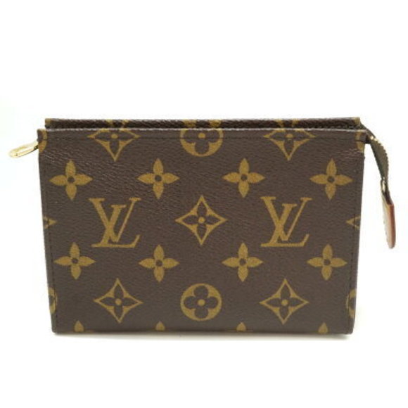 Louis Vuitton Toilette Monogram Canvas Pouch Bag Cosmetic Accessory Case - Picture 1 of 9